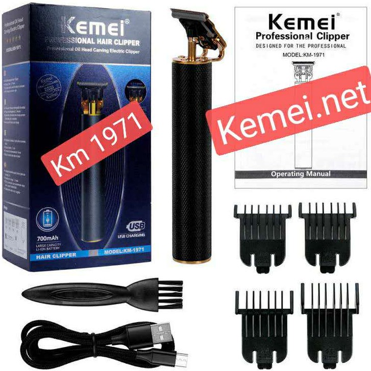 KEMEI KM-1971B PROFESIONAL TRIMMER MESIN CUKUR RAMBUT KEMEI KM 1971