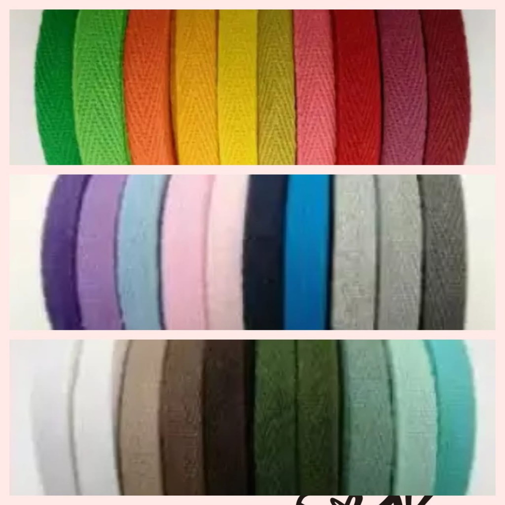 50 YARD PITA KATUN / TALI GULING / TWILL COTTON TAPE