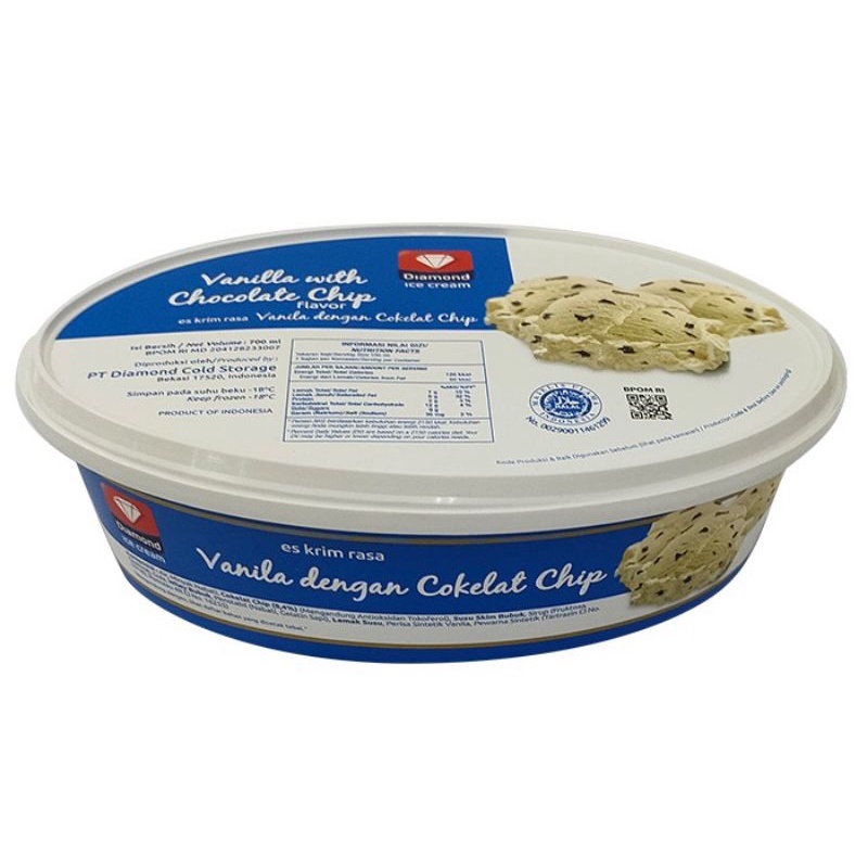 

Ice Cream Diamond Vanilla 700 ml