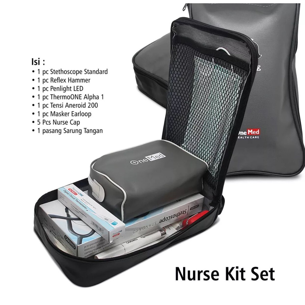 NURSE KIT SET ONEMED NURSING KIT TENSIMETER STETOSKOP