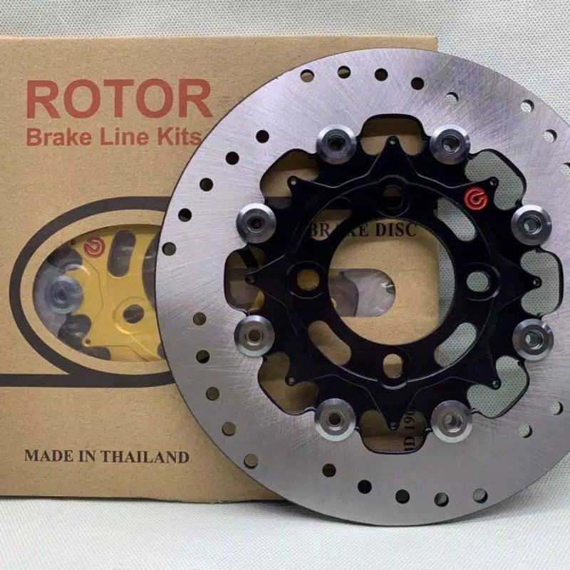 Piringan Disk Disc Cakram ROTOR BREMBO THAILAND 220MM Variasi thailook Vario New jupiter MX Mio