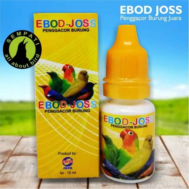 EBOD JOSS Vitamin Burung Peningkat Stamina Penggacor Nafas Panjang Untuk Burung Kacer Murai Lovebird