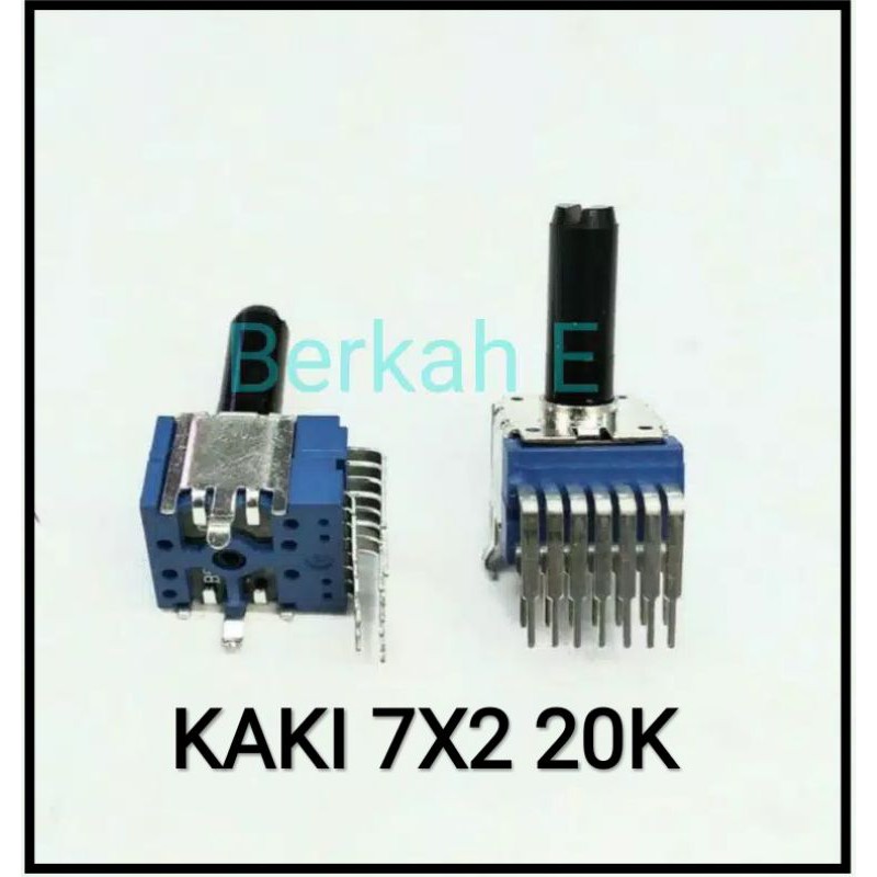 Potensio Segi 7x2 B20K