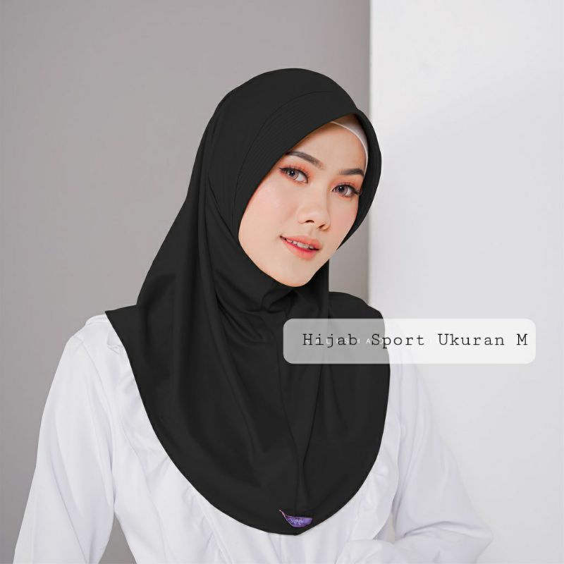 Hijab Sport Jersey Ukuran M L Premium Part 2