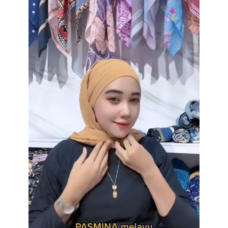 PASHMINA INSTAN MELAYU | PASHMINA CERUTY BABYDOOL