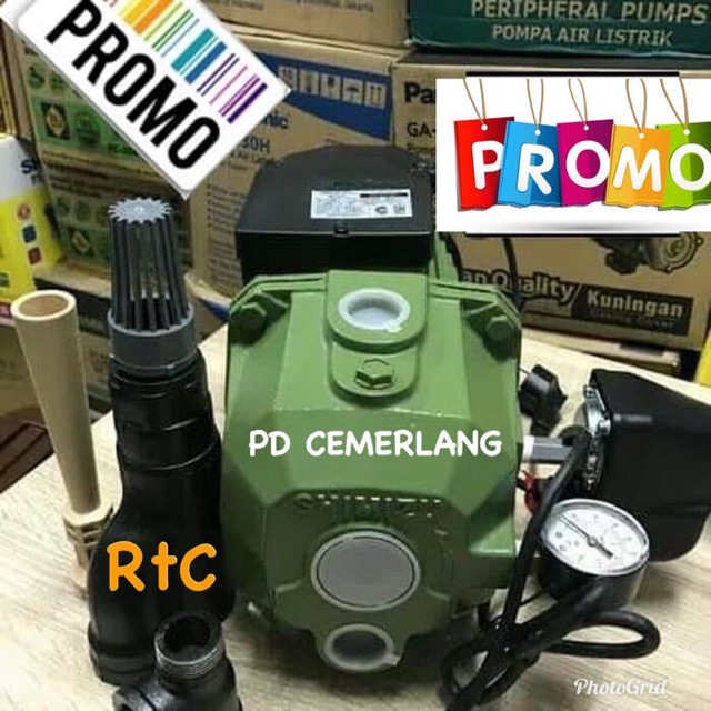 Pompa jetpump shimizu pc 375 bit komplit tanpa tabung jetpump sumur dalam