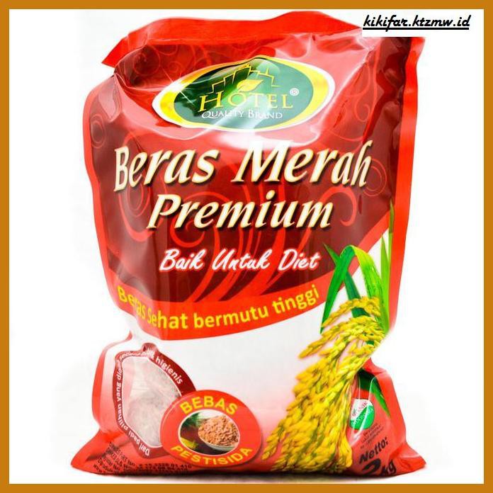 

ANEKA-BERAS- BERAS MERAH ORGANIK 2 KG -BERAS-SEHAT.