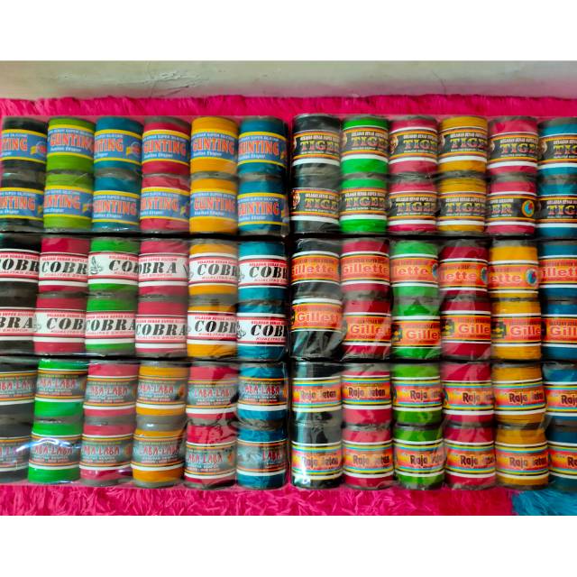 Benang Gelasan Layangan 1 Pack Medium Sedang isi 12 pcs (CAP/MERK RANDOM)