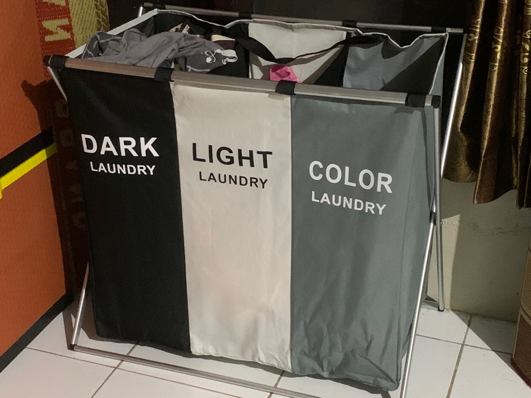 Laundry Bag / Keranjang Laundry Pakaian Kotor With Stand  Foldable And Portable