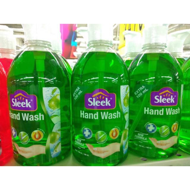 SLEEK Hand Wash Botol Pump 500ml Anti Bakteri