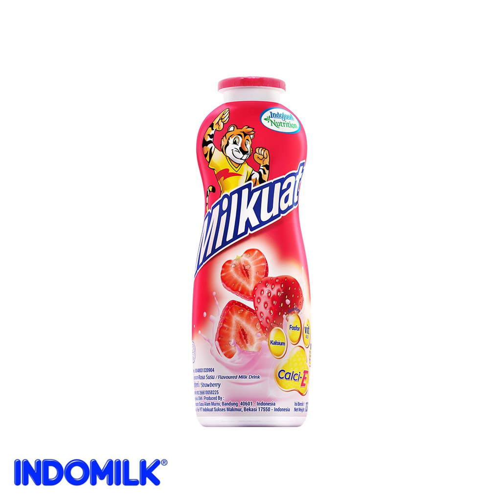 Milkuat Freshy Rasa Stroberi 130 ml X 32 Pcs