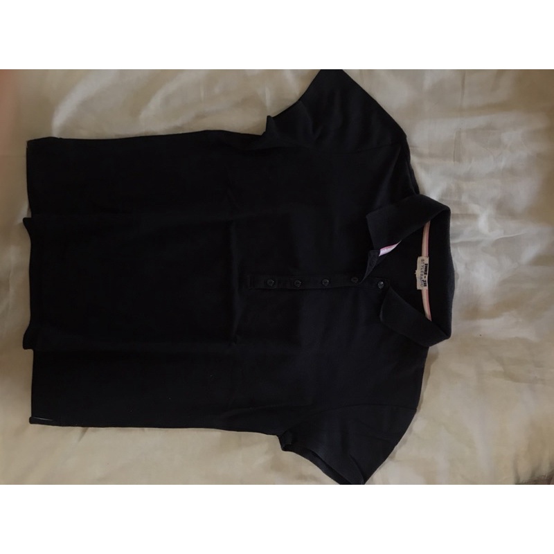 Preloved murah kemeja polo black