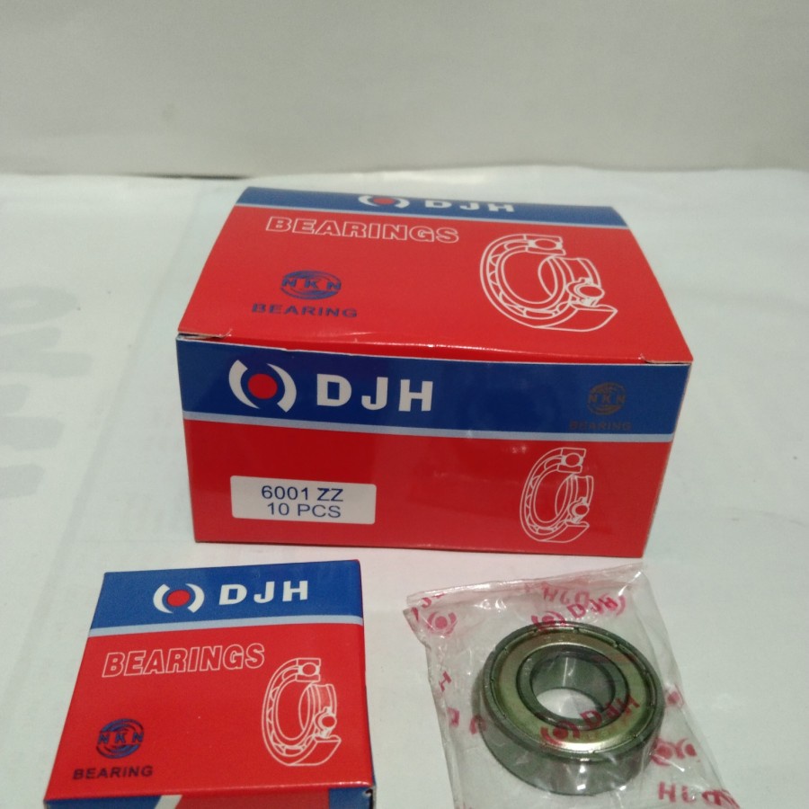 BEARING 6001 ZZ (DJH)TUTUP BESI