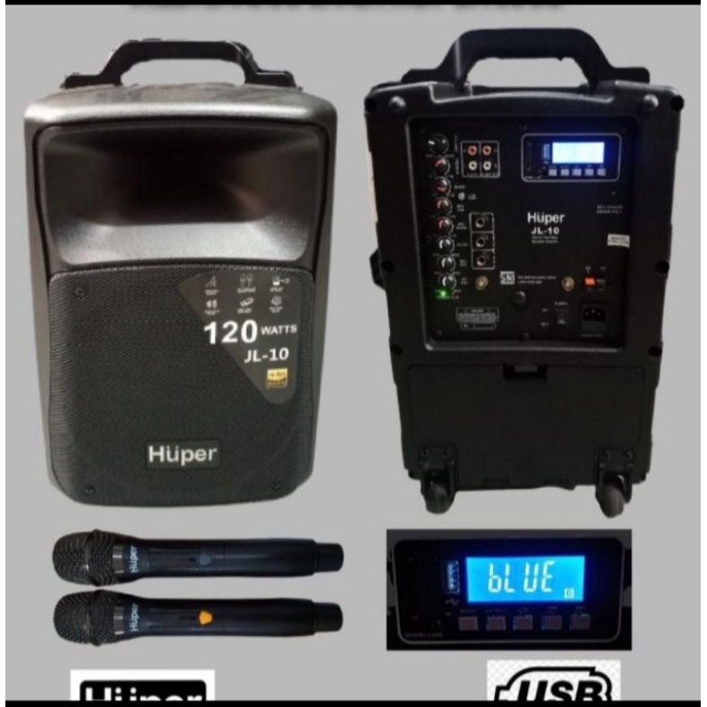SPEAKER PORTABLE HUPER JL 10/ SPEAKER BLUETOOTH HUPER JL 10 ORIGINAL