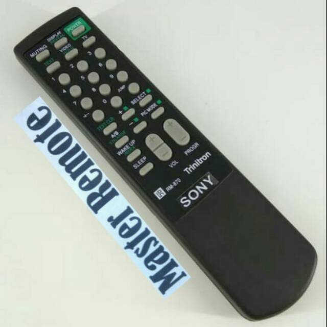 Remot Remote TV Sony Tabung Trinitron RM-870