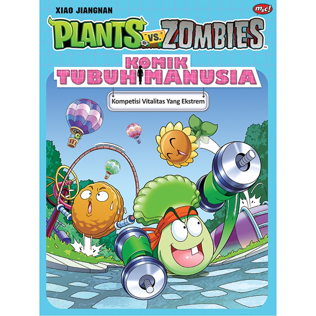 Gramedia Bali - Plants VS Zombies - Tubuh Manusia : Kompetisi Vitalitas yang Ekstrem