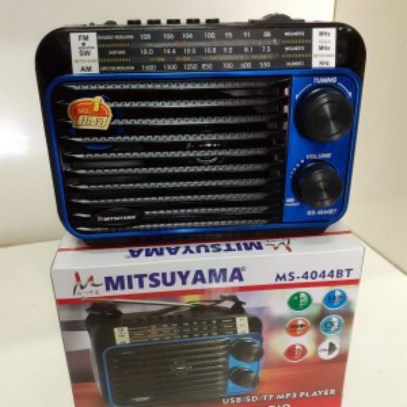 Radio speaker bluetooth usb memory MITSUYAMA MS 4045BT / MS 4044BT radio