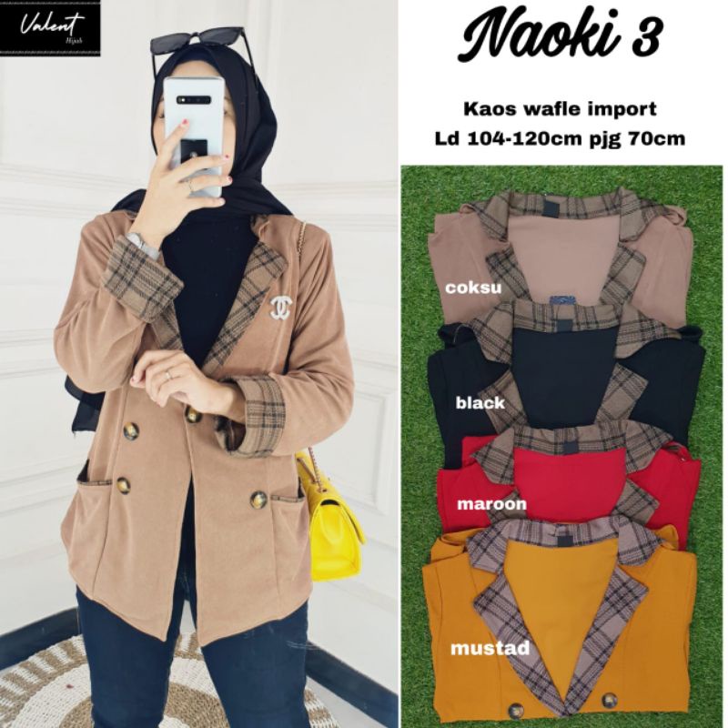 NAOKI BLAZER BY VALENT / OUTER/ CARDIGAN [READY]