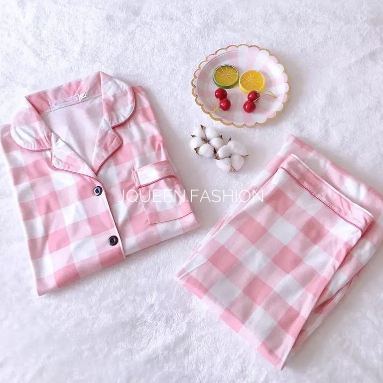 Baju tidur / piyama / sleepwear wanita bahan import murah BTB021-1