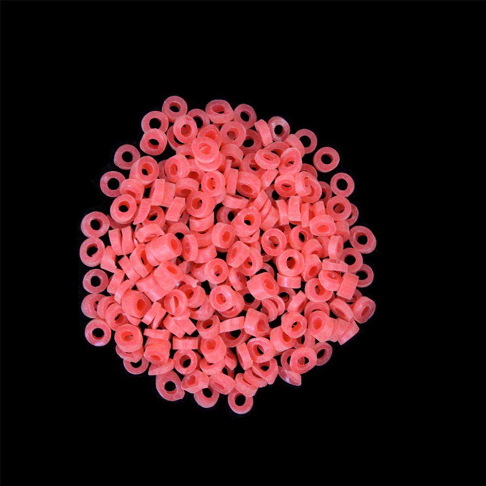 Suyo 2600PCS =13bags Red Fish Tackle Rubber Bands Hot Portable Tahan Lama Aksesoris Memancing