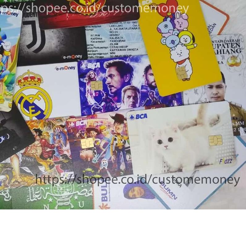 ❀ Emoney ID CARD BRI BRIZZI Bank BRI Etoll E-money Card BUMN ➵