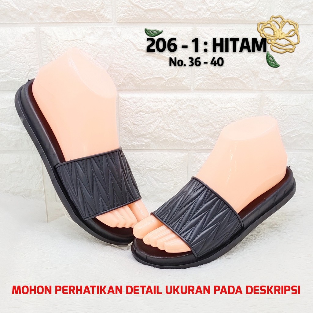 Sandal Balance 206-1 Slip Jelly BLC 206 Timbul Impor Original Ringan Empuk Nyaman Awet Sol Anti Slip