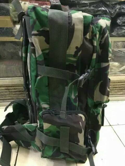 Tas/Ransel Loreng TNI/ABRI Model Lebanon Besar Standar TNI