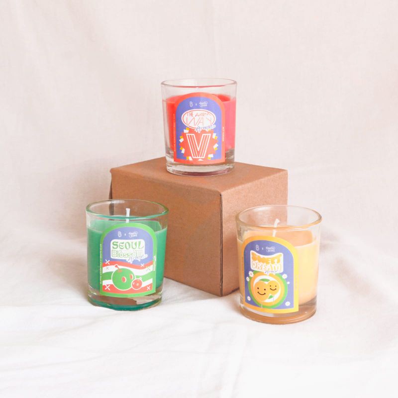 NCT Inspired Mini Scented Candle by blythessentials x idiotsclub