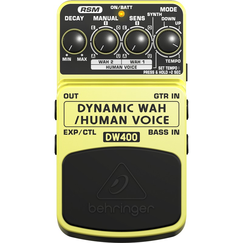 Gitar Efek Behringer DW400 Ultimate Auto-Wah/Human Voice Effects Pedal