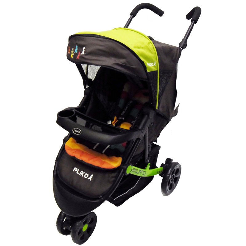 HARGA PROMO Kereta Dorong Bayi Stroller Pliko 568 Milano Green