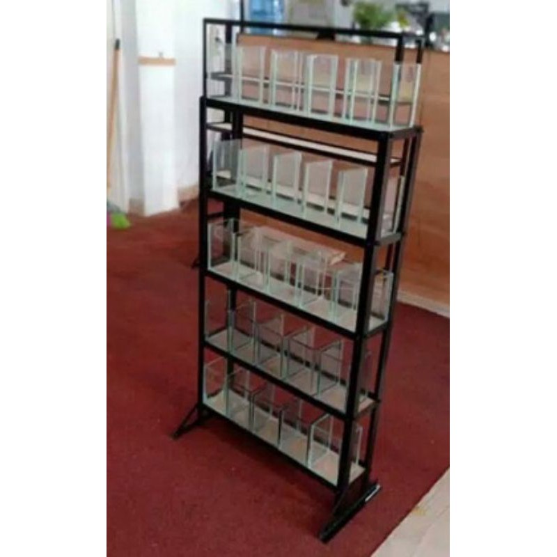 RAK CUPANG/Chana ikan hias 5susun  17X60X120