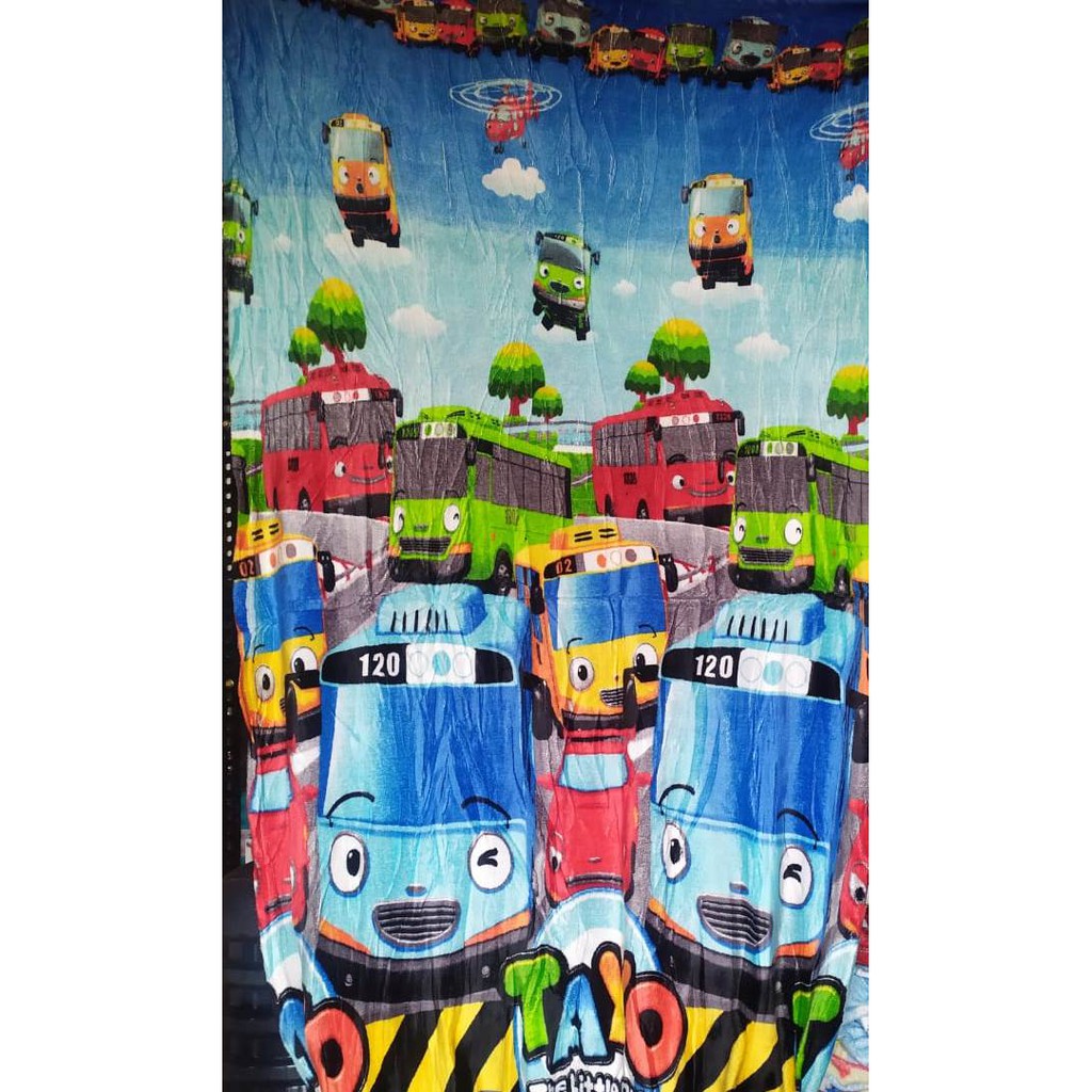 Selimut Bulu Halus 150x200 Motif Karakter Keren Terlaris Murah