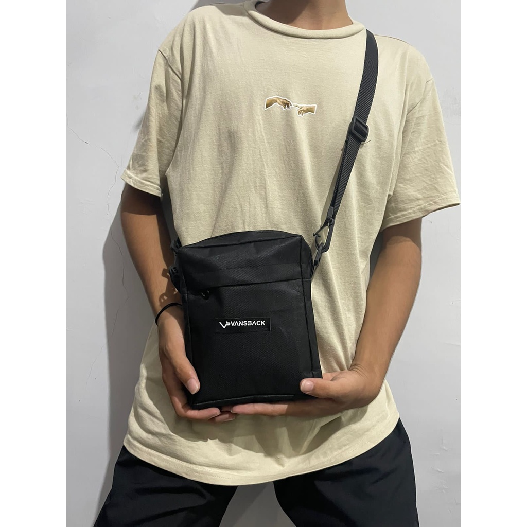 Tas Selempang Slingbag Pouch Casual Vansback Conor Terbaru Murah