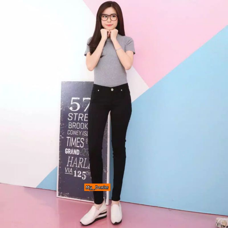 CELANA JEANS SKINNY PENSIL WANITA