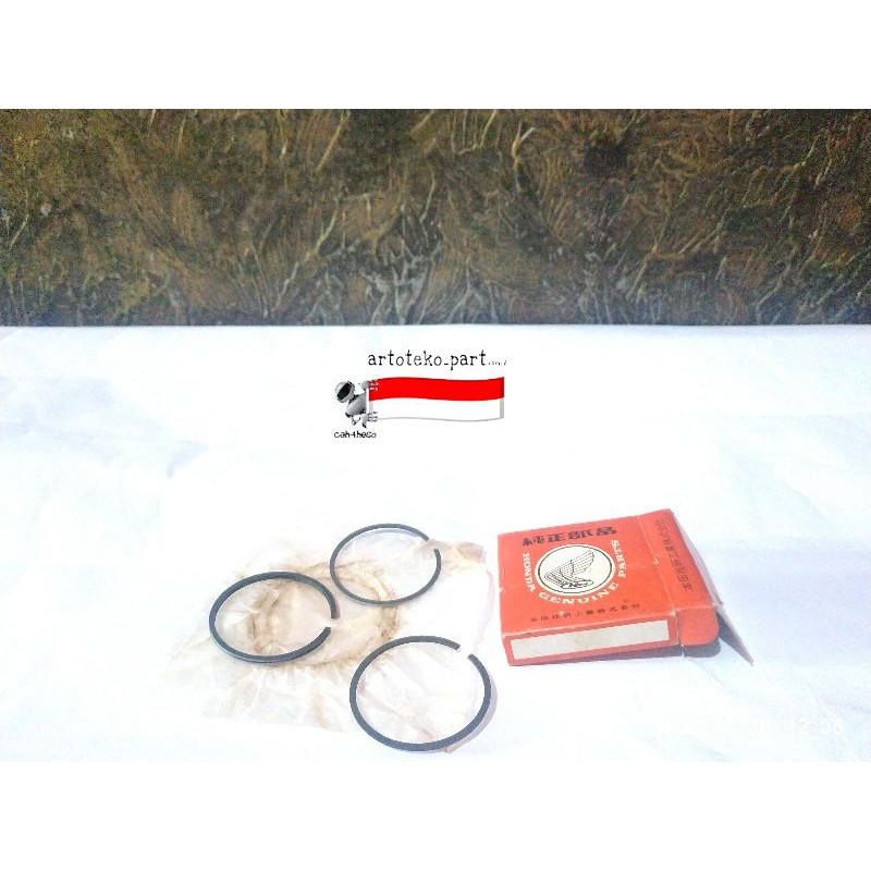 RING PIR PISTON CINCIN SEHER HONDA CT70 CT 70 CODE PART 13010-087-024 STD OS 0.00 ORI MADE IN JAPAN