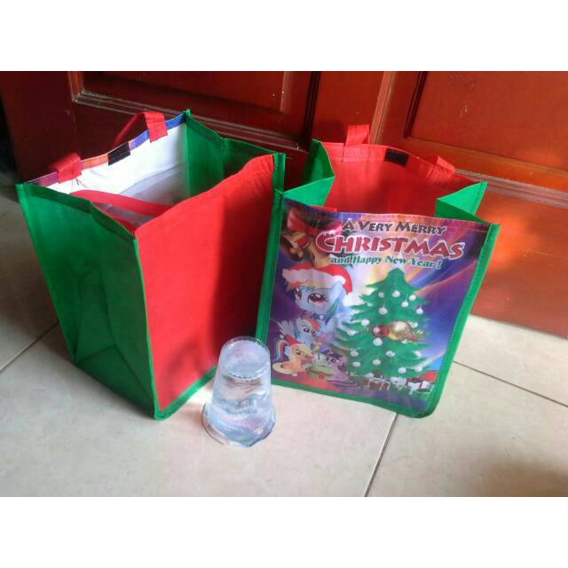 

TENTENG FULL Tas Souvenir Natal Goodie Bag Christmas Goody GrosirPROMO