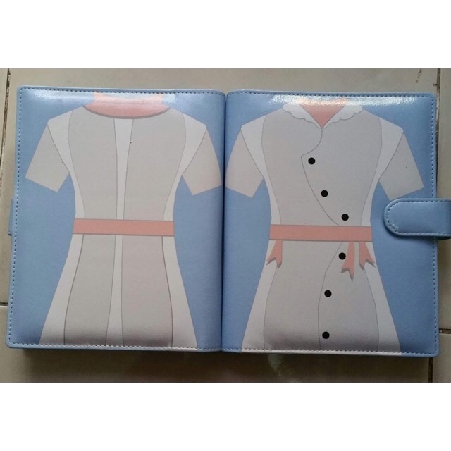 

Binder dress biru