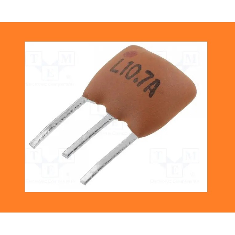 Ceramic Filter 3 pin 10,7 MHz 10.7 Mhz Original Murata