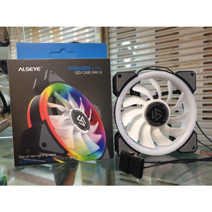 Alseye D-Ringer Auto Rainbow 12cm Fan Case