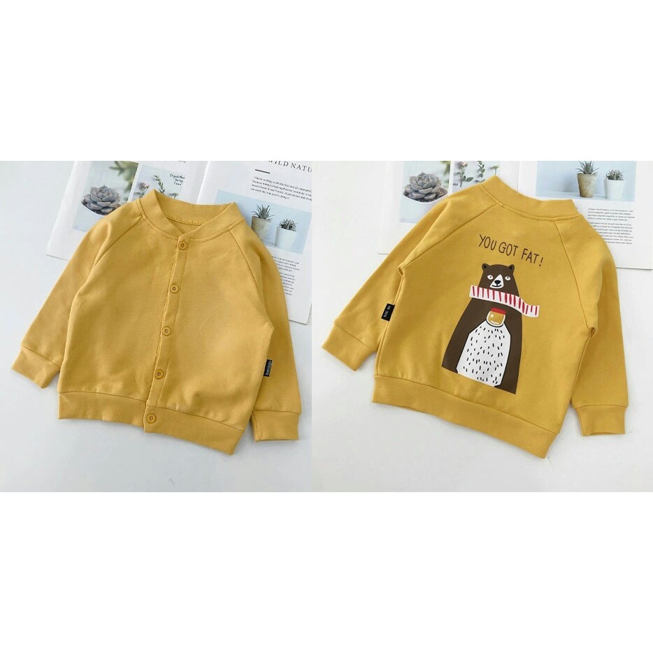 Baju tidur Jaket Anak Beruang you got fat Boys &amp; Girls Umur 4-6 Tahun MS