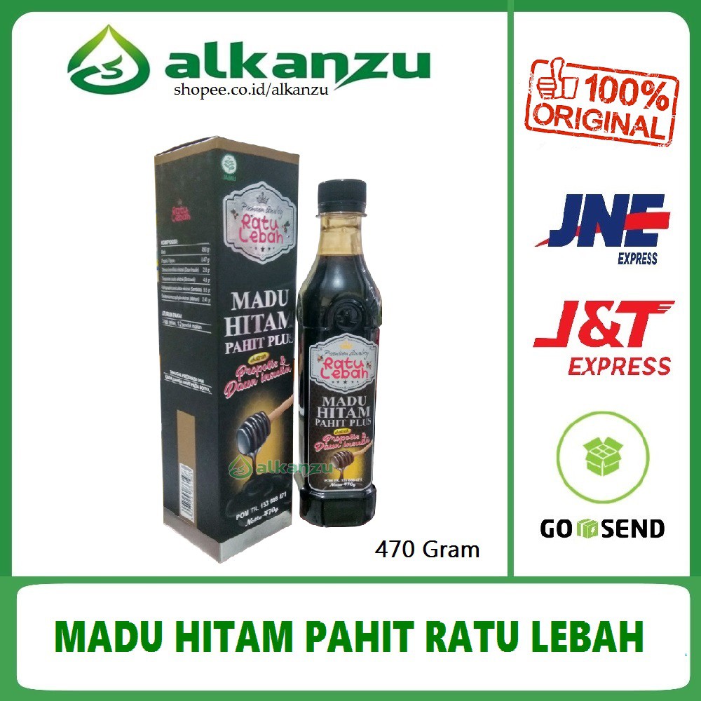 MADU HITAM PAHIT RATU LEBAH 470 GRAM | Shopee Indonesia