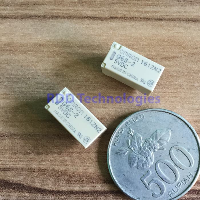 Mini Relay Omron G6S-2 5V DC DPDT