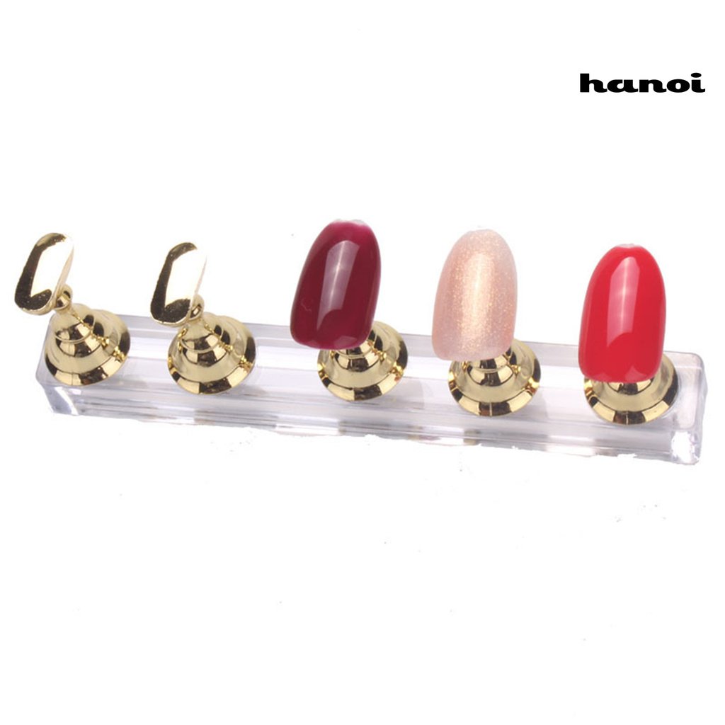 HMJG_Nail Tips Display Stand Checkerboard Chessman Design Magnet Adsorption Metal Nail Art Practice Showing Shelf for Salon