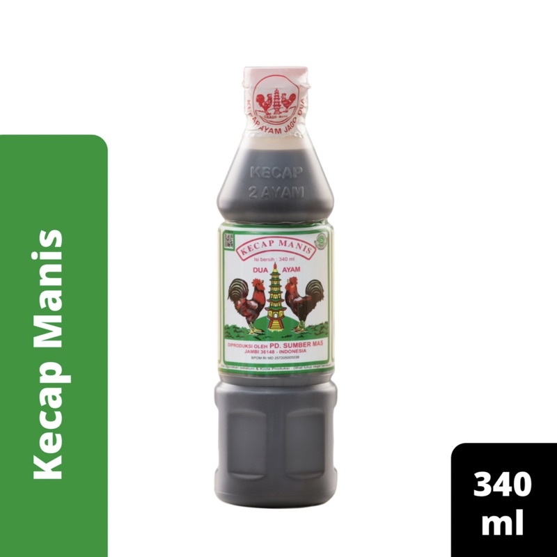 

Kecap Manis Dua Ayam 340 ml