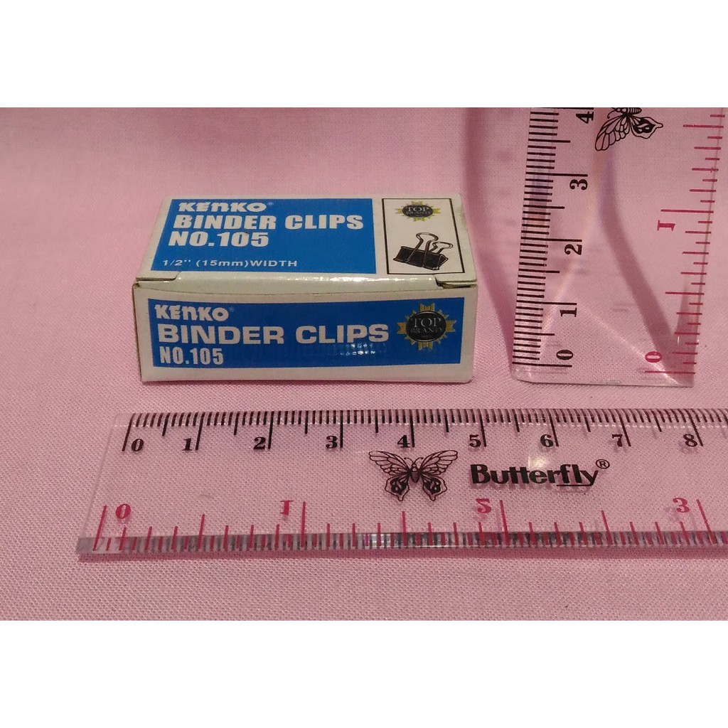 

Binder Clips Clip Klip no 105 Penjepit Kertas 1pack = 12pcs Bagus Murah READY STOCK