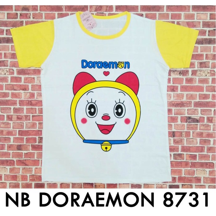 PROMO Kaos Wanita Jumbo Non Batwing Cupcake Baju Atasan Bigsize Oversize - 8731 Putih