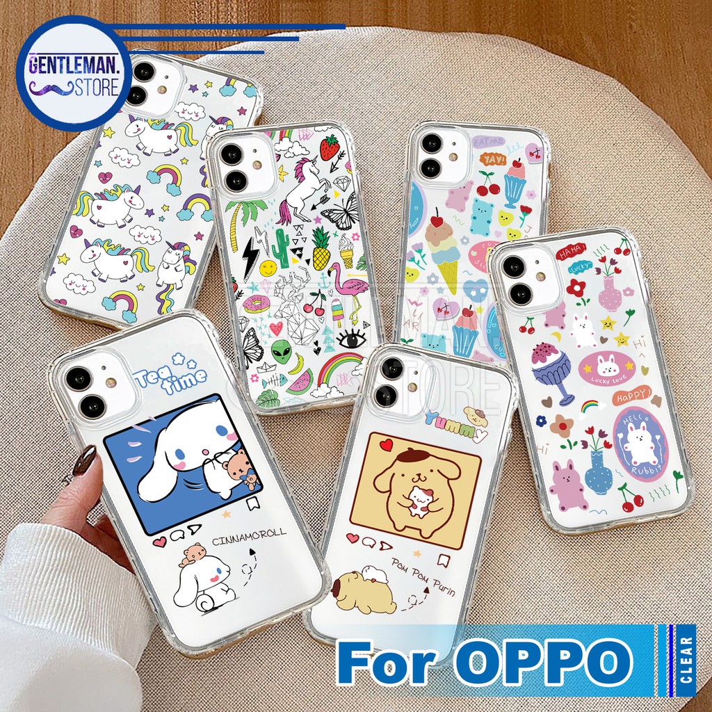 CASE CLEAR FUZE OPPO A3S A54 A74 4G A74 5G A95 4G