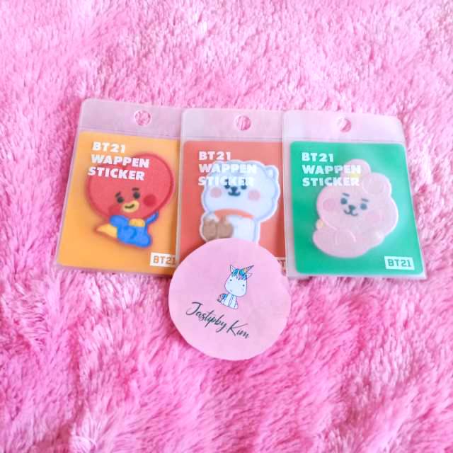 OFFICIAL WAPPEN STICKER Baby  BT21