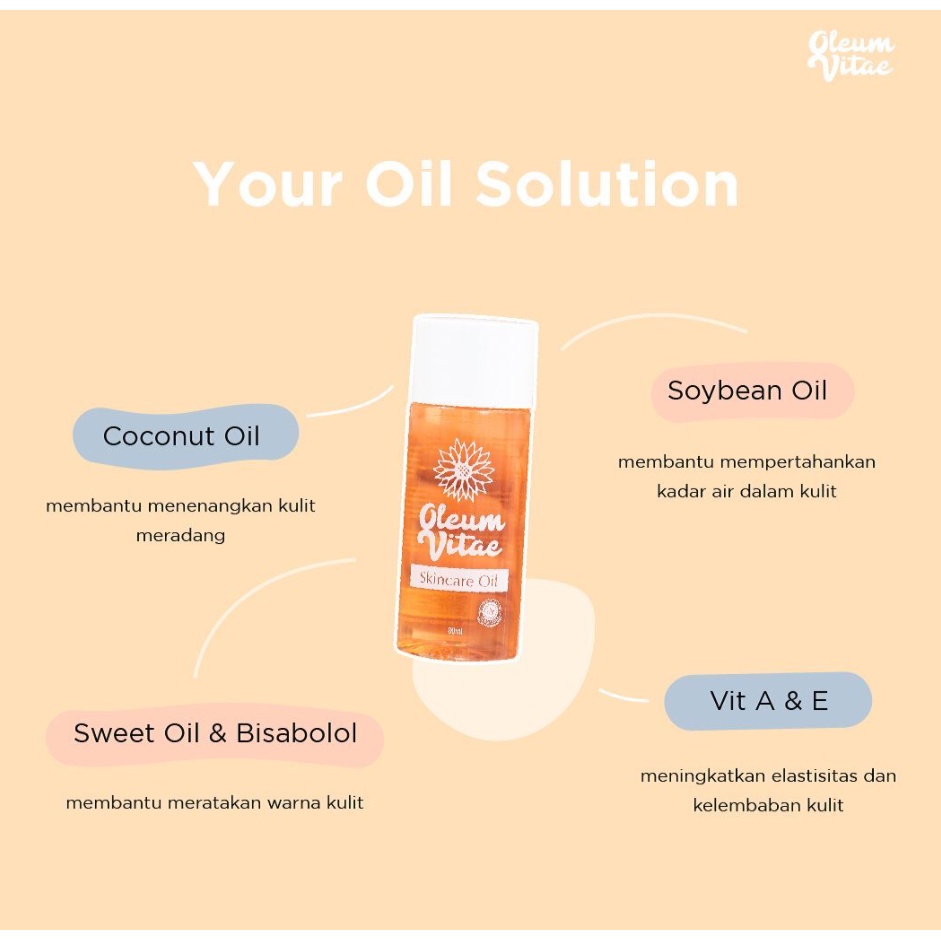 OLEUM VITAE SKINCARE OIL 80 ML/ANTI STRETCHMARK/SELULIT/ANTI AGING