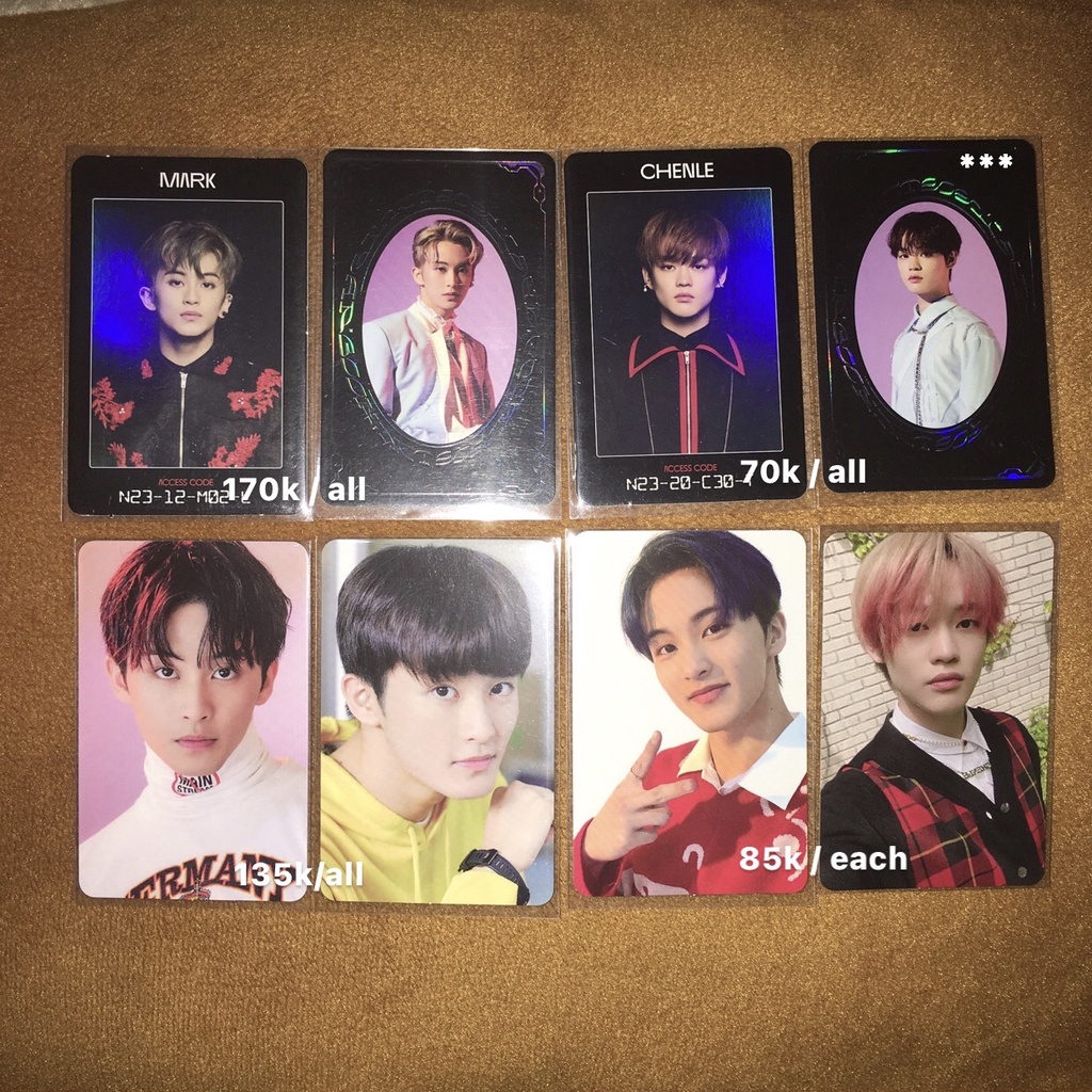 MARK CHENLE YEARBOOK ACCESS CARD AC PC PHOTOCARD NCT